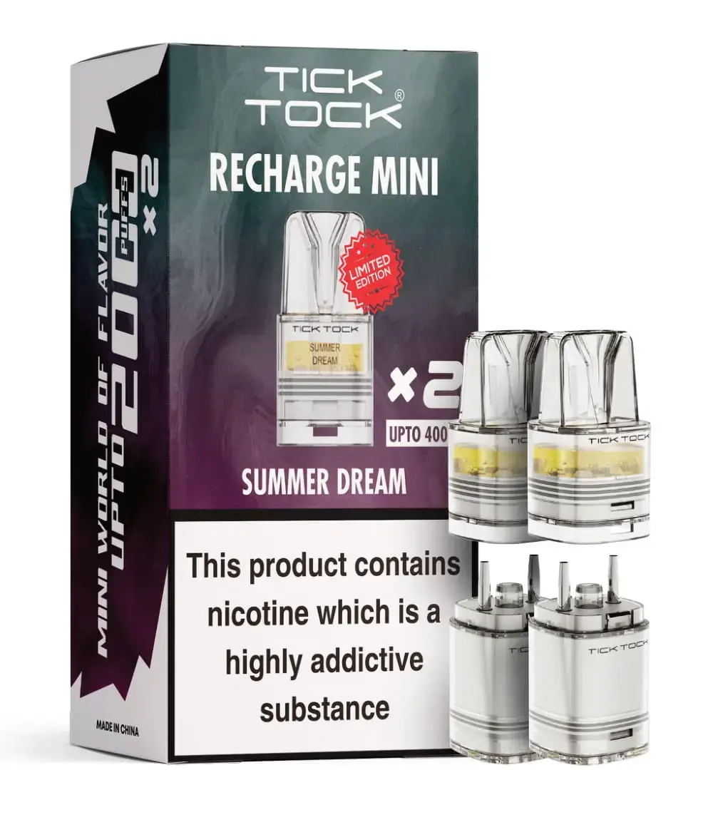 Summer Dream Tick Tock Magic 8000 Prefilled Pods